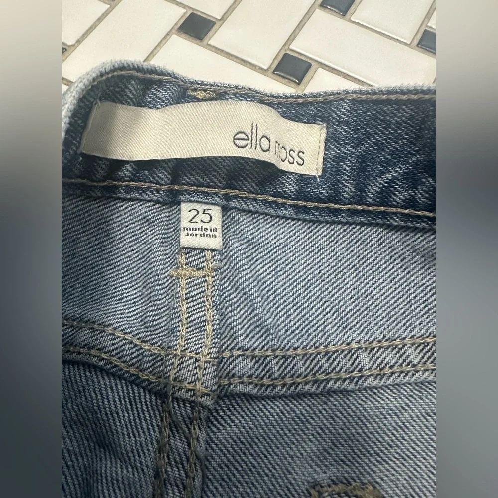 Ella Moss Classic Blue Straight Leg Jeans